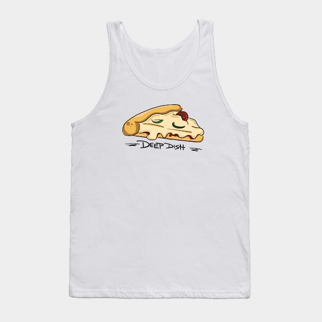 Deep Dish Tank Top by Yeti Monster